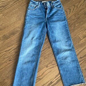 Denim Forum straight leg jeans. WORN TWICE!